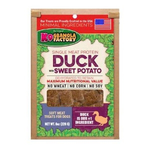 Duck with Sweet Potato Dehydrated, Soft Meat Treat for Dogs 8oz