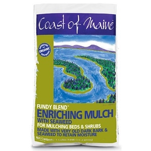 Coast of Maine Fundy Blend Enriching Mulch with Kelp 2 Cubic Foot