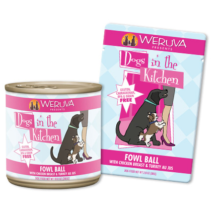 Weruva Dogs in the Kitchen Fowl Bowl 10 Ounce Pouch