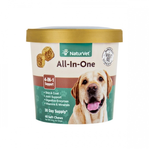 NaturVet® All-In-One Soft Chews 60 Count