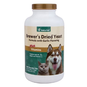NaturVet®  Brewer’s Dried Yeast with Garlic Chewable Tablet 1000ct