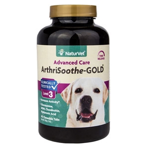 NaturVet®  ArthriSoothe-GOLD Advanced Care Chewable Tablets 90ct