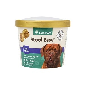 NaturVet Stool Ease Soft Chews 40 Count