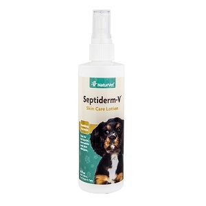 NaturVet Septiderm-V Skin Care Lotion 8oz Spray