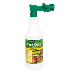 NaturVet Yard Odor Eliminator Plus Citronella Spray Stool & Urine Deodorizer 32 fl. oz. Spray