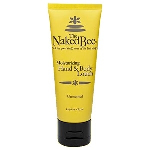 The Naked Bee Unscented Hand & Body Lotion 2.25 oz.