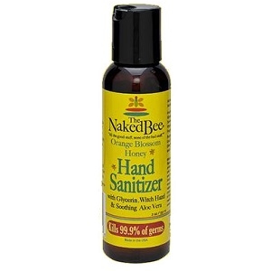 The Naked Bee Orange Blossom Honey Hand Sanitizer 2 oz.