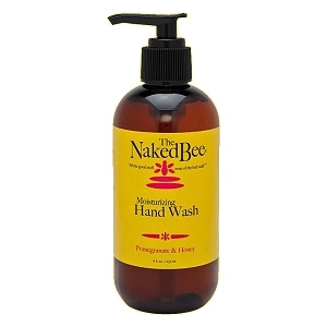 The Naked Bee Pomegranate & Honey Hand Wash 8 oz.