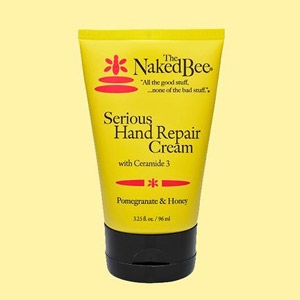 The Naked Bee Pomegranate & Honey Serious Hand Repair Cream 3.25 oz.