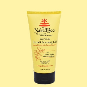The Naked Bee Orange Blossom Honey Everyday Facial Cleansing Gel 5.5 oz.