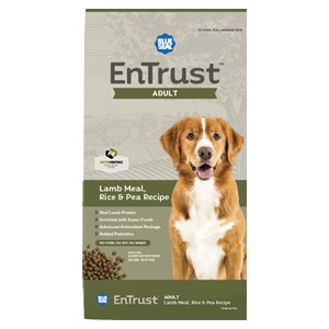 EnTrust Adult Lamb Meal, Rice, & Pea Recipe for Adult Dogs