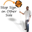 Stop/Slow Traffic Sign