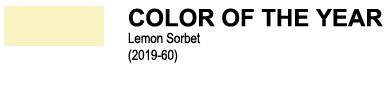lemon sorbet color palette