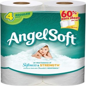4-Roll Angel Soft® Bath Tissue