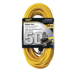 12/3 x 50-Ft. OutdoorExtension Cord