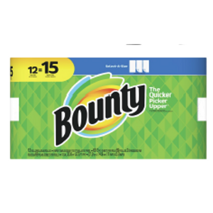 Bounty® Large 12-Roll Paper Towels