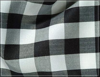 Black & White Checkers Linen