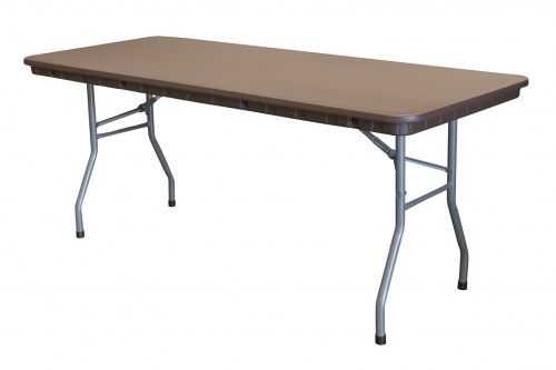 Plastic Tables, Brown or Tan