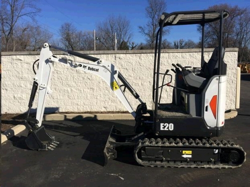 4,500 lb Bobcat E20 Excavator