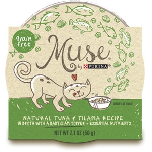 Muse by Purina natural Tuna & Tilapia Cat Food Recipe