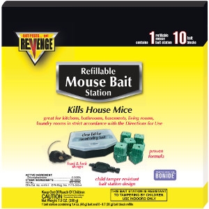 Revenge Refillable Mouse Bait Station