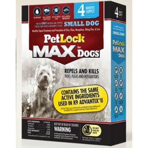 PetLock MAX for Small Dogs 4-10 Lbs. 