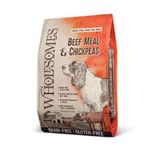 Wholesomes Grain-Free Beef Meal & Chickpeas