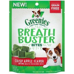 GREENIES™ BREATH BUSTER™ Bites Crisp Apple Flavor Treats for Dogs 5.5 oz.