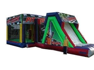 Pit Crew Combo Bounce House 