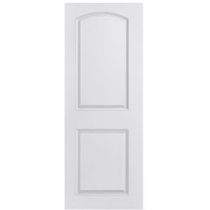 Molded Panel Series 2-Panel Arch Top Smooth Door