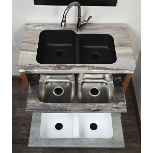 Laminate Kitchen Countertop with Undermount Sink 