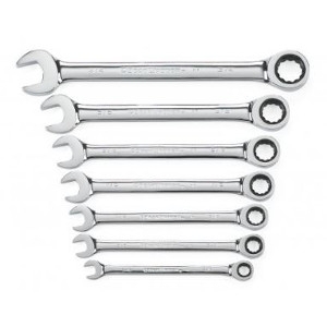 GearWrench 7-Pc. Ratcheting Wrench Set