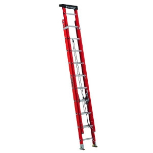 20' Type 1A Fiberglass Extension Ladder 