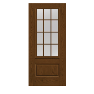 Fiber Classic Oak Entry Door 