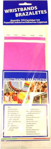 Neon Pink Wristbands
 