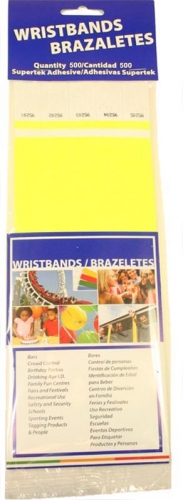 Neon Yellow Wristbands