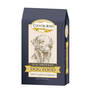 Country Acres 27% Dog Food 