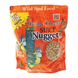 C & S Orange Flavored Suet Nuggets