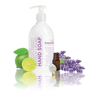 Lovely Liquid Hand Soap - Sweet Lavender + Lime Scent