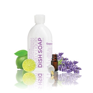 Lovely Liquid Dish Soap - Sweet Lavender + Lime Scent