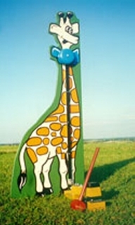 Giraffe  Kiddie Stiker