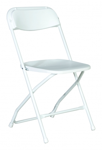 Chair-White Folding