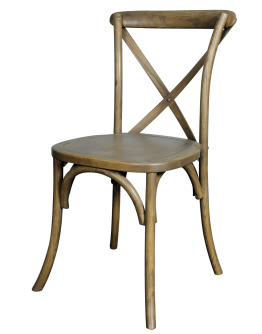 Chair--X-Back, Rustic