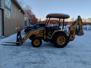 John Deere Tractor Backhoe 110 