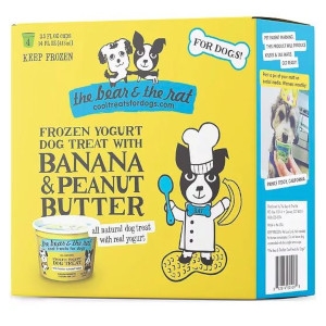 The Bear and The Rat-Frozen Yogurt Banana and Peanut Butter