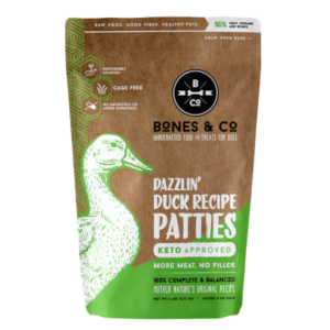 Bones & Co: Dazzlin' Duck Recipe Patties 6lb