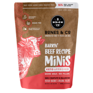 Bones & Co: Barkin' Beef Minis 3lb
