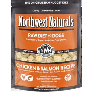 Northwest Naturals Chicken and Salmon Recipe 6lb Nuggets