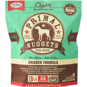 Primal Pet Foods Chicken Formula (Nuggets)
