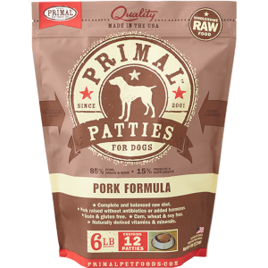 Primal Pet Food Pork Formula (Patties)